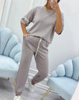 Katoen-Linnen Lounge Set