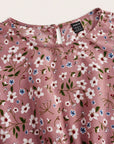 Flora™ | Romantische Maxi Jurk met Bloemenprint & Bisschopsmouwen