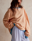 Amelie - Gestreept Dames Sweatshirt - Elegantie en Comfort