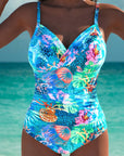 Marina | Oceaan print badpak