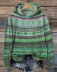 Jolijn - Dames hoodie in Noorse stijl met warme voering