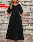 Elegante Jurk met Buikbedekking