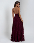 Luxe Lace Maxi-jurk