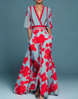 Florita™ - Bloemen Wikkel Jurk