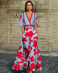 Florita™ - Bloemen Wikkel Jurk