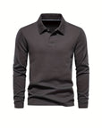 Thomas | Lange Mouwen Poloshirt voor Heren | met Traditionele Kraag