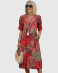 Skyler Ocean Breeze Midi Dress