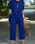Sofie | Stijlvolle driedelige dames broekpak set