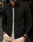 Alexander | Heren Vest | Stijlvolle Look Met Rits