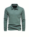 Thomas | Lange Mouwen Poloshirt voor Heren | met Traditionele Kraag