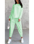 Dames Sweatshirt & Broek Set met Lange Mouwen