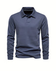 Thomas | Lange Mouwen Poloshirt voor Heren | met Traditionele Kraag