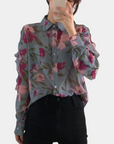 Lynn - Bloemenprint Damesblouse