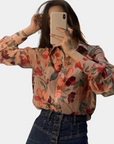 Lynn - Bloemenprint Damesblouse