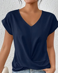 Nova - Dames Blouse met V-hals - Zacht en Veelzijdig