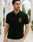 Jaxon | Elegante geborduurde herenpolo
