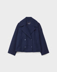 Indy - Stylish Short Double-Breasted Coat