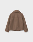 Indy - Stylish Short Double-Breasted Coat