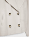 Indy - Stylish Short Double-Breasted Coat