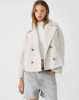 Indy - Stylish Short Double-Breasted Coat