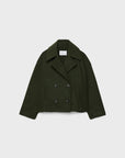 Indy - Stylish Short Double-Breasted Coat