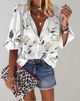 Hannah - Damesblouse met Bloemenprint - Stijlvol en Comfortabel