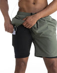 Julian | Hardloop Shorts voor Heren | Ingebouwde Liner en Telefoonzak