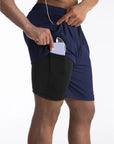 Julian | Hardloop Shorts voor Heren | Ingebouwde Liner en Telefoonzak