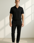 Elegante Twee-Delige Set voor Heren: Polo en Broek
