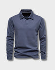 Thomas | Lange Mouwen Poloshirt voor Heren | met Traditionele Kraag