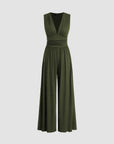 CHARITY - Elegante Mouwloze Wide-Leg Jumpsuit