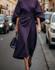 Wendy™ - Elegante Jurk met Ballonmouwen