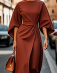 Wendy™ - Elegante Jurk met Ballonmouwen