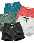Heren Sneldrogende Atletische Trainingsshorts - 5 Stuks
