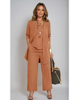 Sofie | Stijlvolle driedelige dames broekpak set