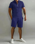 Jake - Zomer Polo Korte Set voor Heren