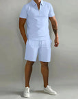Jake - Zomer Polo Korte Set voor Heren
