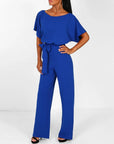 Elijah™ - Wijde Jumpsuit met Riem
