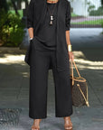 Sofie | Stijlvolle driedelige dames broekpak set