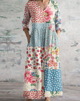 Kristen™ - Elegante Retro Maxi Jurk