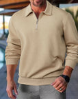 Henry - Luxe Trui Heren - Quarter Zip