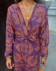 Julie™ - Dames Lange Mouw Maxi Jurk