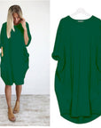 Gina™ - Elegante Jurk met Zakken