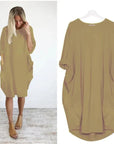 Gina™ - Elegante Jurk met Zakken
