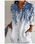 Christine™ | Elegante Blouse met Bloemenprint