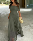 Jayla Asymmetrische Mesh Jurk
