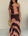 Jayla Asymmetrische Mesh Jurk