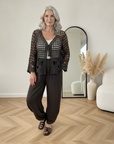 Candice Gehaakte Cardigan