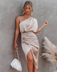 Veronique - One-Shoulder Jurk voor Dames - Elegant & Chic