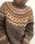 Amelia - Vintage Retro Gebreide Damespullover